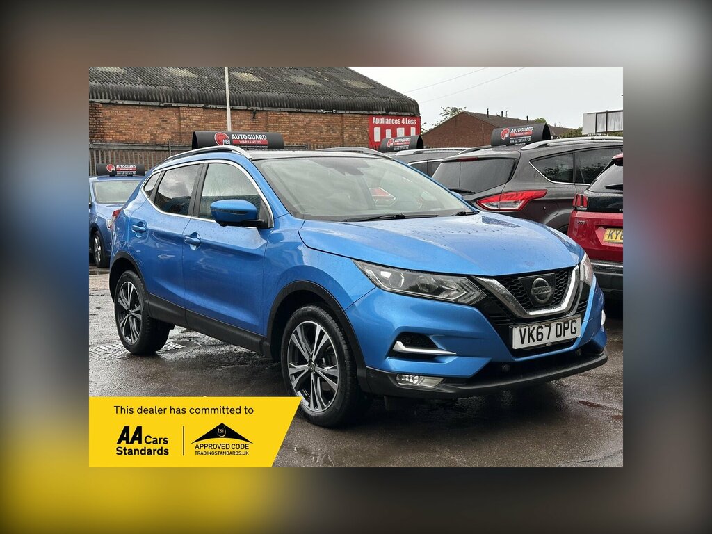 Nissan Qashqai 1.5 Dci N-connecta Euro 6 Ss VK67OPG Blue