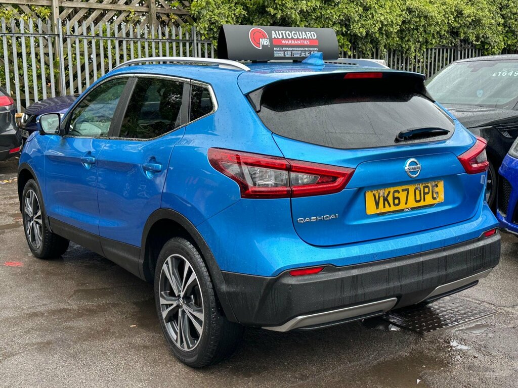 Nissan Qashqai 1.5 Dci N-connecta Euro 6 Ss VK67OPG Blue #4