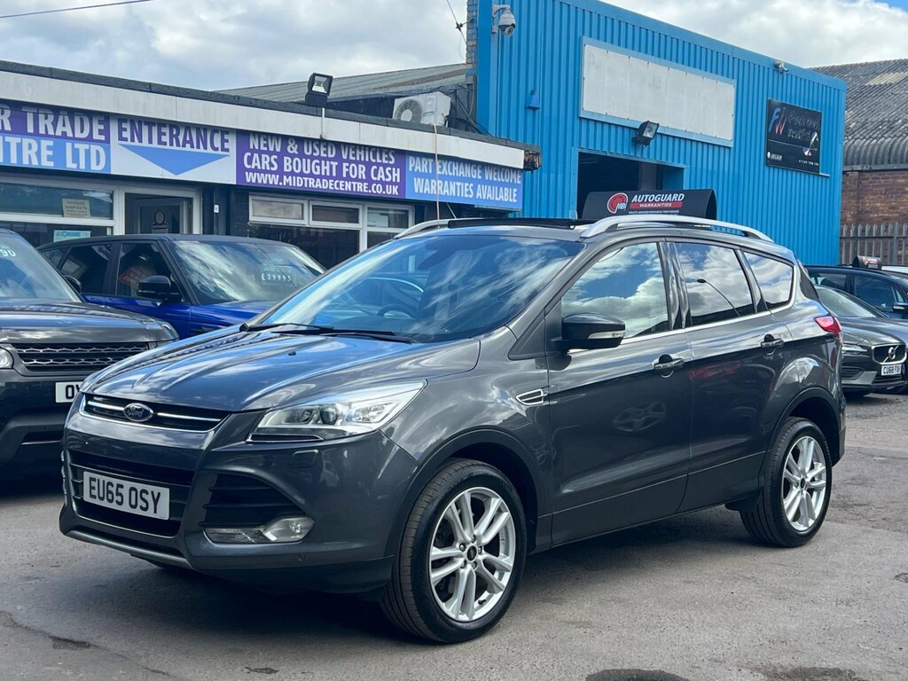 Ford Kuga 2.0 Tdci Titanium X Powershift Awd Euro 6 Ss EU65OSY Grey #3