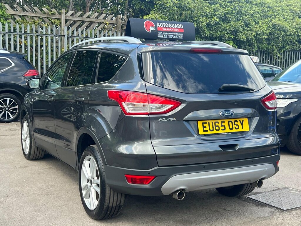 Ford Kuga 2.0 Tdci Titanium X Powershift Awd Euro 6 Ss EU65OSY Grey #4