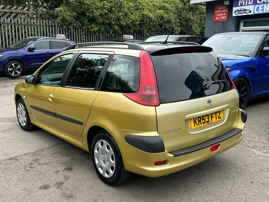 Peugeot 206 SW 1.4 8V S Estate Ac 153 Gkm, Grey #4