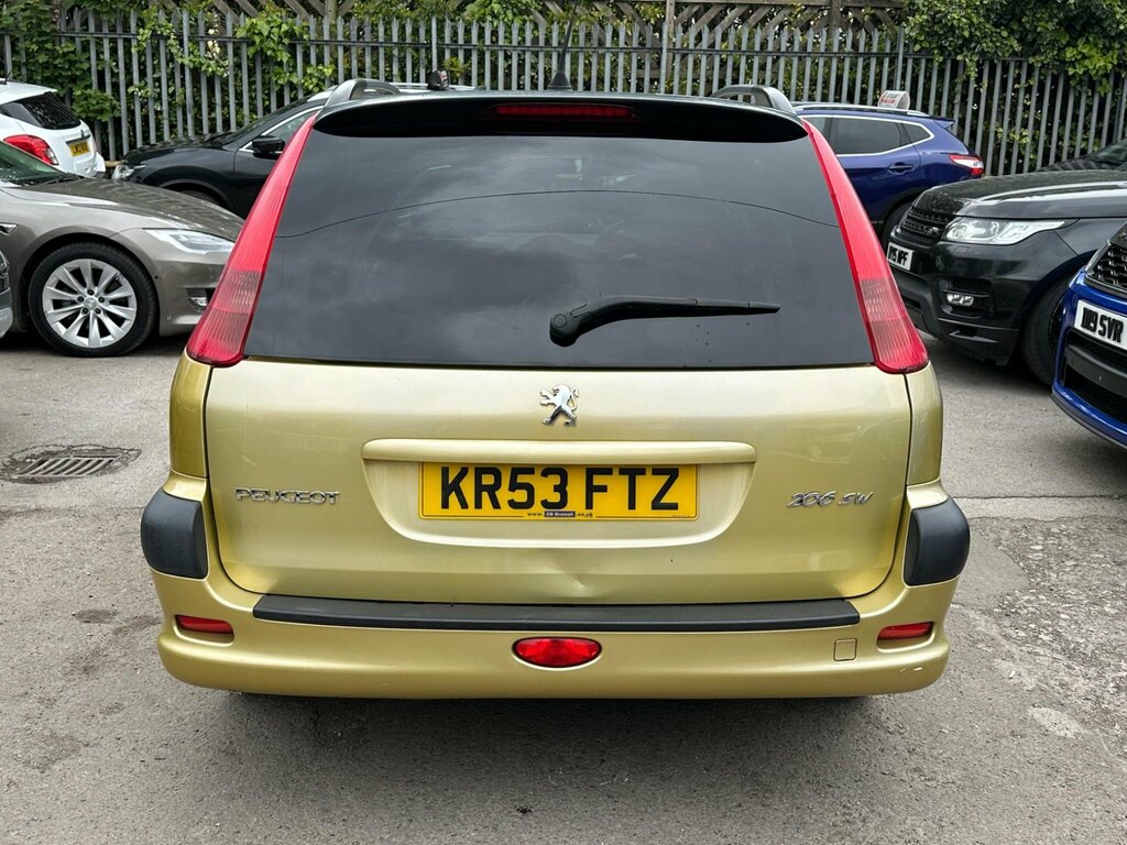 Peugeot 206 SW 1.4 8V S Estate Ac 153 Gkm, Grey #5