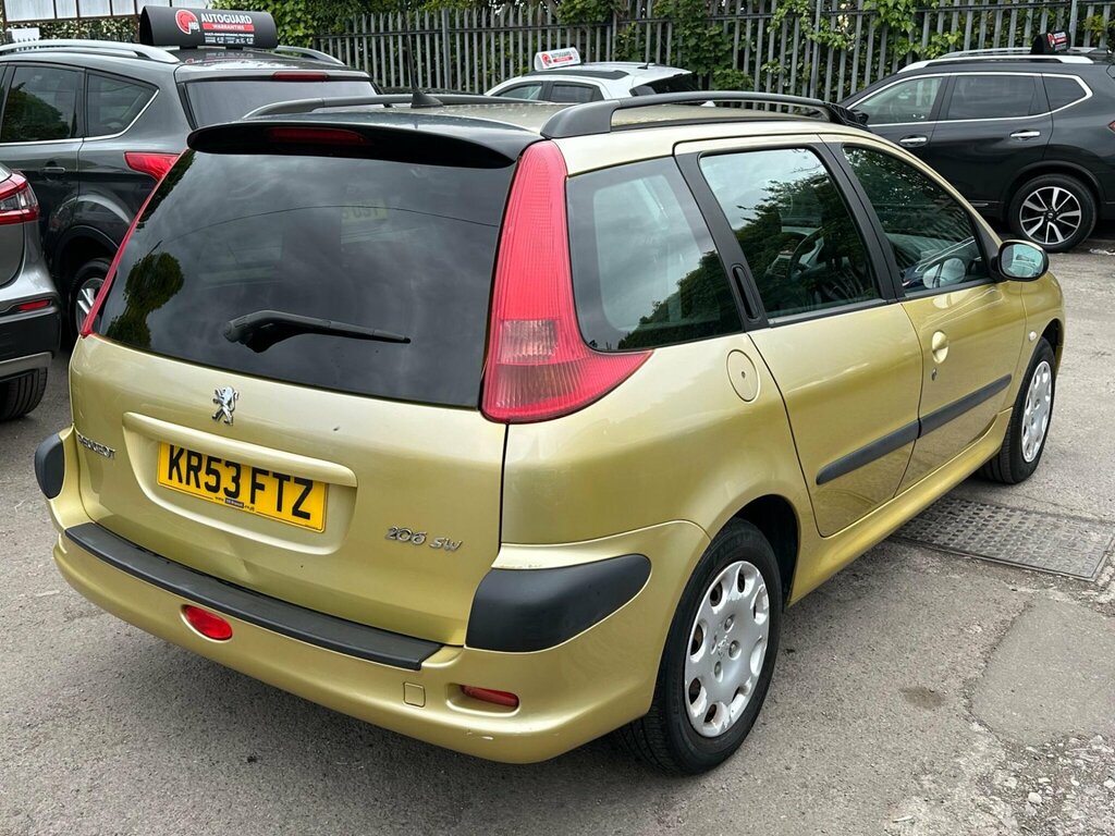 Peugeot 206 SW 1.4 8V S Estate Ac 153 Gkm, Grey #6