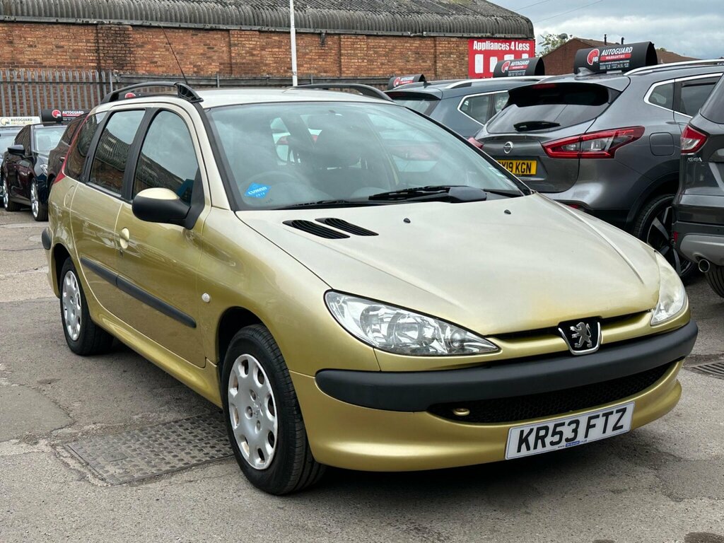 Peugeot 206 SW 1.4 8V S Estate Ac 153 Gkm, Grey #1