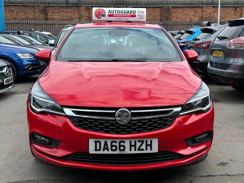 Vauxhall Astra 1.4I Turbo Sri Nav Euro 6 DA66HZH Red #2