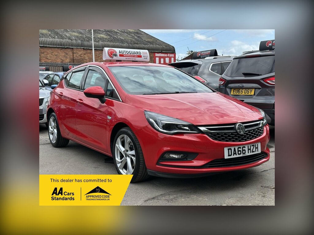 Vauxhall Astra 1.4I Turbo Sri Nav Euro 6 Red
