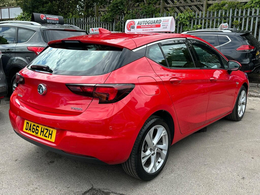 Vauxhall Astra 1.4I Turbo Sri Nav Euro 6 DA66HZH Red #6