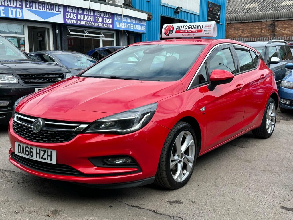 Vauxhall Astra 1.4I Turbo Sri Nav Euro 6 DA66HZH Red #3