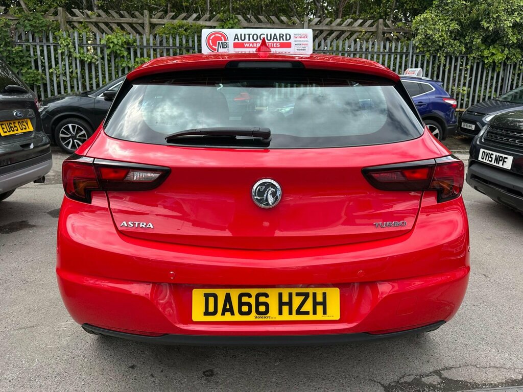 Vauxhall Astra 1.4I Turbo Sri Nav Euro 6 DA66HZH Red #5