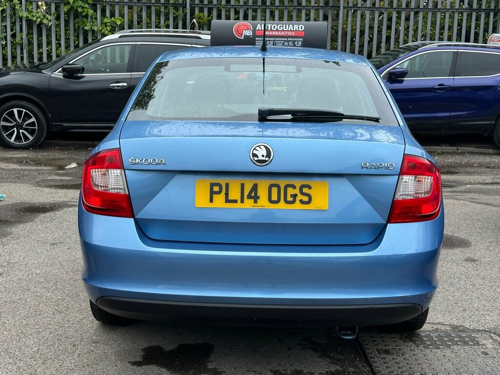 Skoda Rapid 1.2 Tsi Se Euro 5 Blue #5