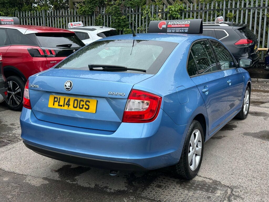 Skoda Rapid 1.2 Tsi Se Euro 5 Blue #6