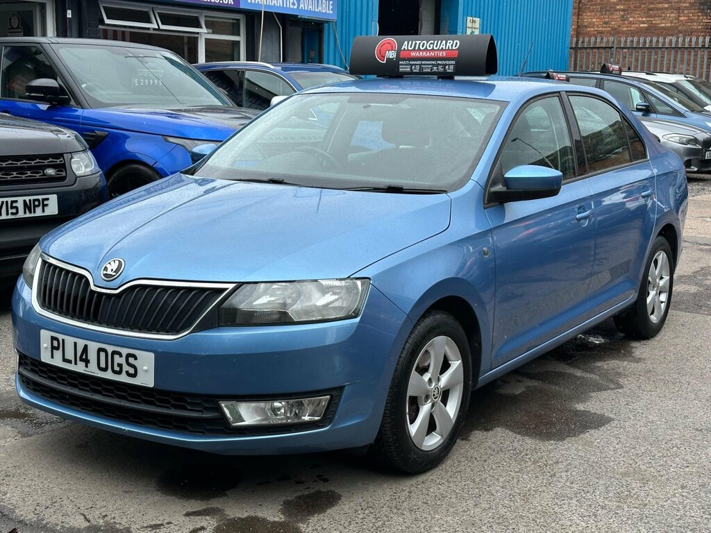 Skoda Rapid 1.2 Tsi Se Euro 5 Blue #3