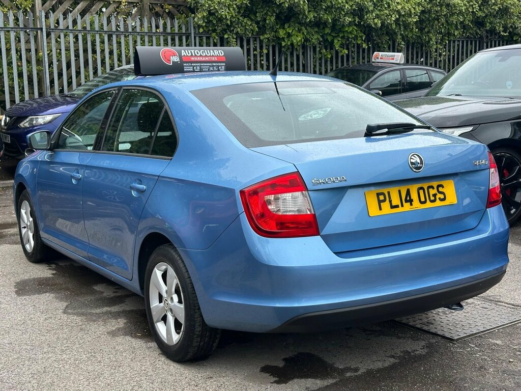 Skoda Rapid 1.2 Tsi Se Euro 5 Blue #4