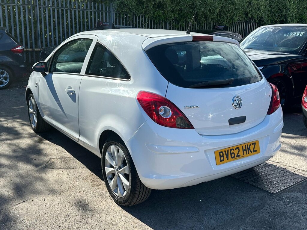 Vauxhall Corsa 1.2 16V Active Euro 5 BV62HKZ White #4