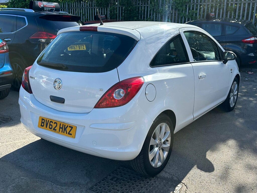 Vauxhall Corsa 1.2 16V Active Euro 5 BV62HKZ White #6