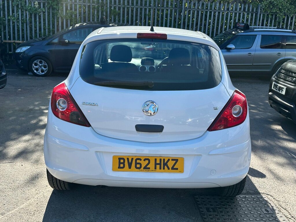Vauxhall Corsa 1.2 16V Active Euro 5 BV62HKZ White #5