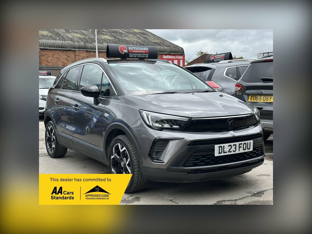 Vauxhall Crossland 1.2 Turbo Ultimate Euro 6 Ss Grey