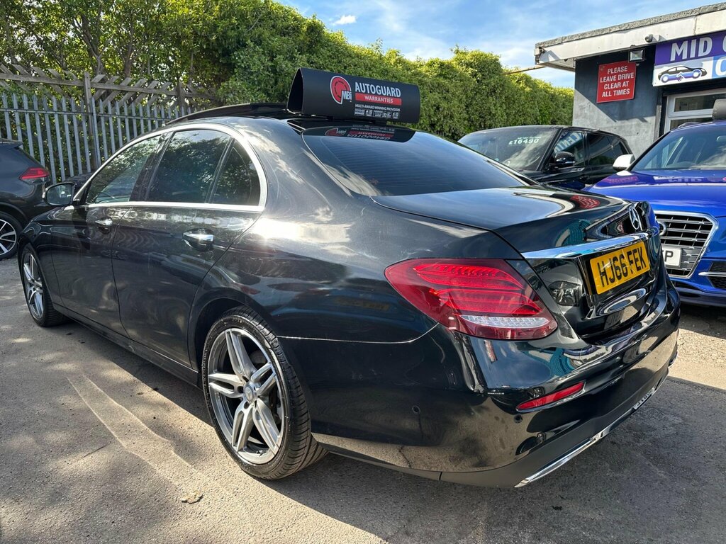 Mercedes-Benz E Class 2.0 E220d Amg Line Premium G-tronic Euro 6 Ss HJ66FEK Black #4