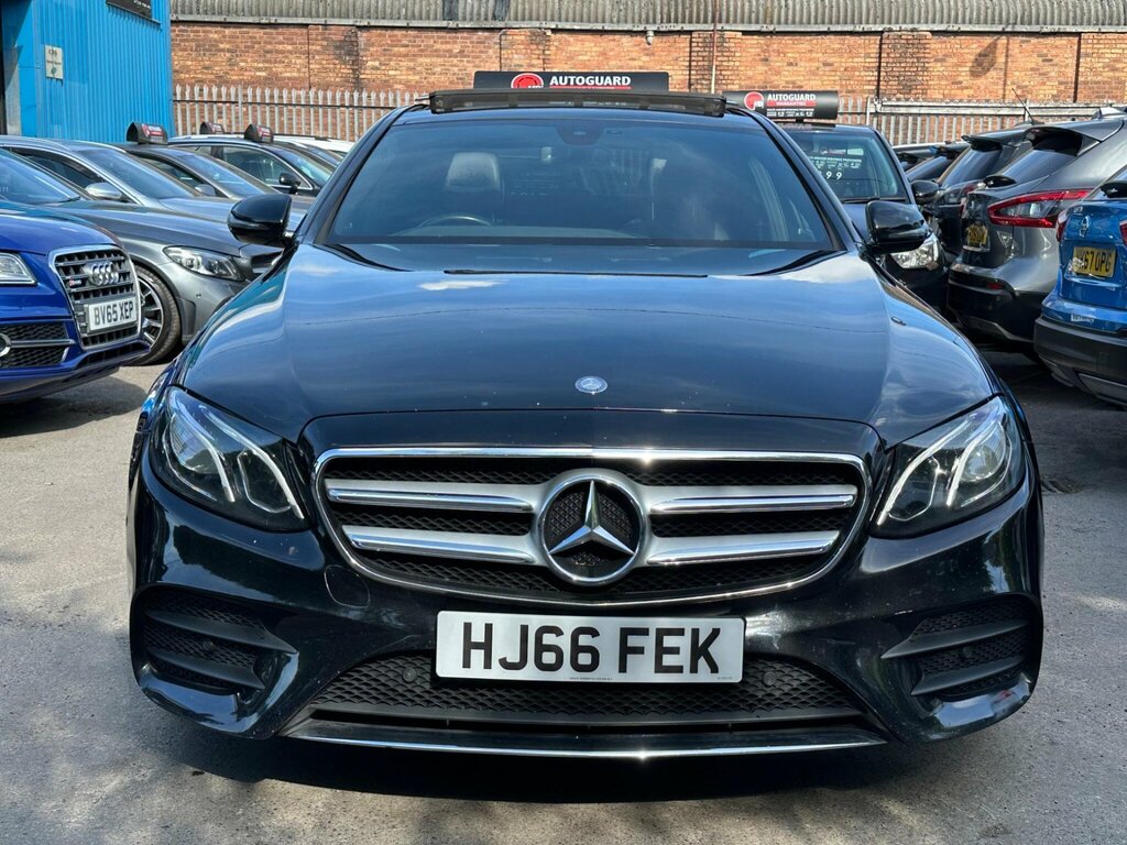 Mercedes-Benz E Class 2.0 E220d Amg Line Premium G-tronic Euro 6 Ss HJ66FEK Black #2