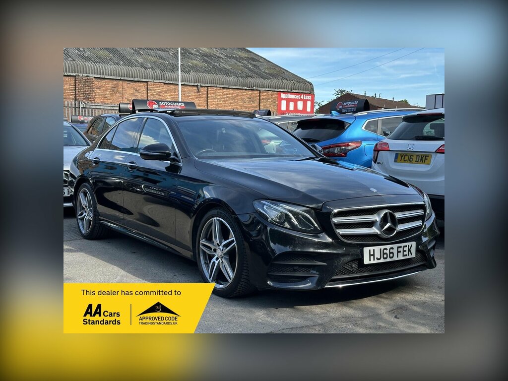 Mercedes-Benz E Class 2.0 E220d Amg Line Premium G-tronic Euro 6 Ss Black