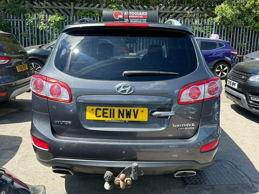 Hyundai Santa Fe 2.2 Crdi Premium 4Wd Euro 5 5 Seat CE11NWV Grey #5
