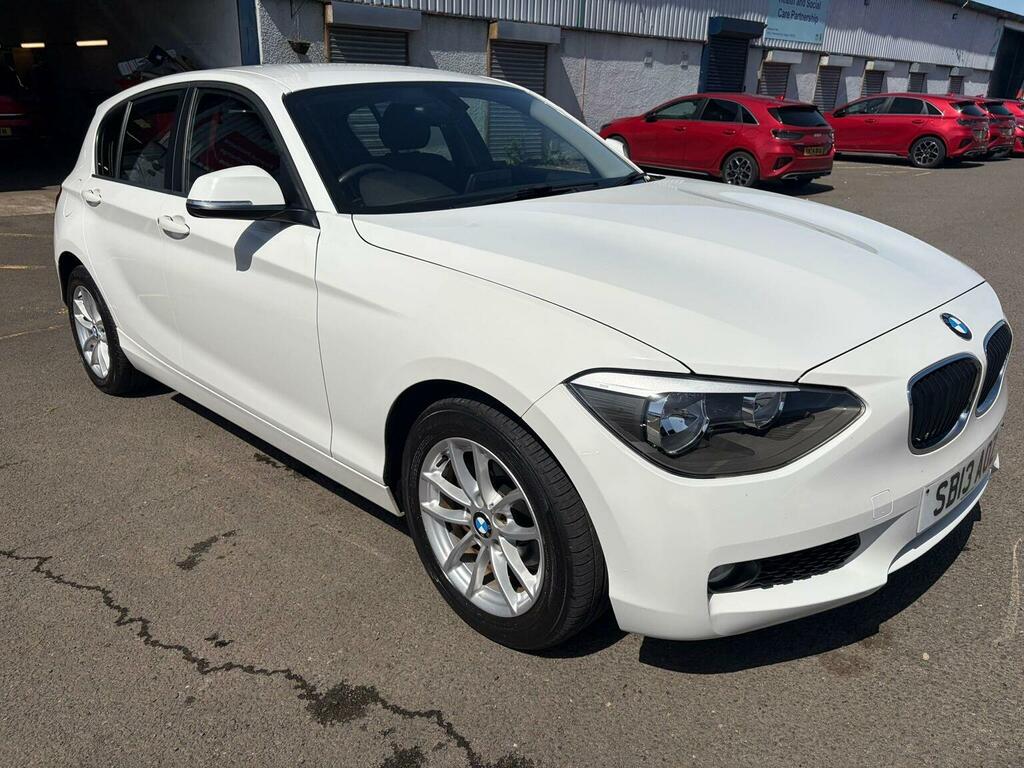 BMW 1 Series Hatchback 1.6 116I Se Euro 6 Ss 2013 White #2