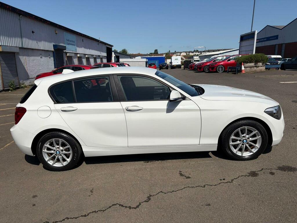 BMW 1 Series Hatchback 1.6 116I Se Euro 6 Ss 2013 White #4