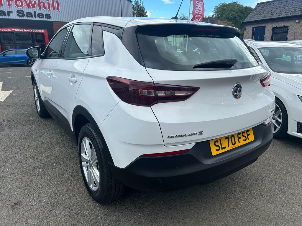 Vauxhall Grandland X Suv 1.2 Turbo Se Euro 6 Ss 202070 White #5