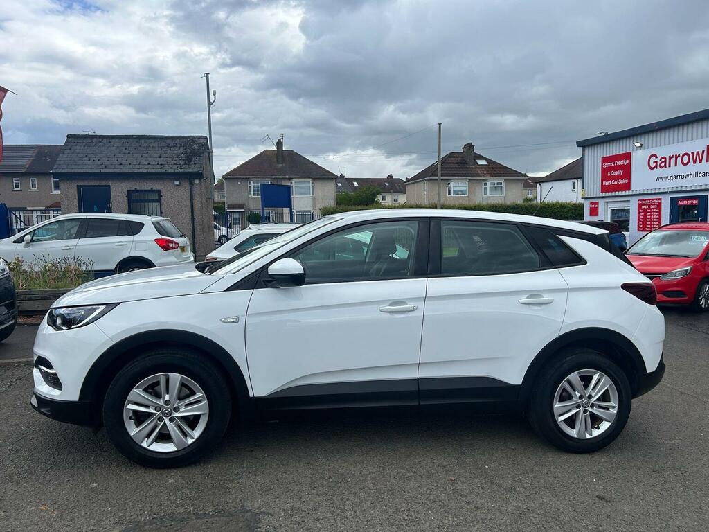 Vauxhall Grandland X Suv 1.2 Turbo Se Euro 6 Ss 202070 White #3