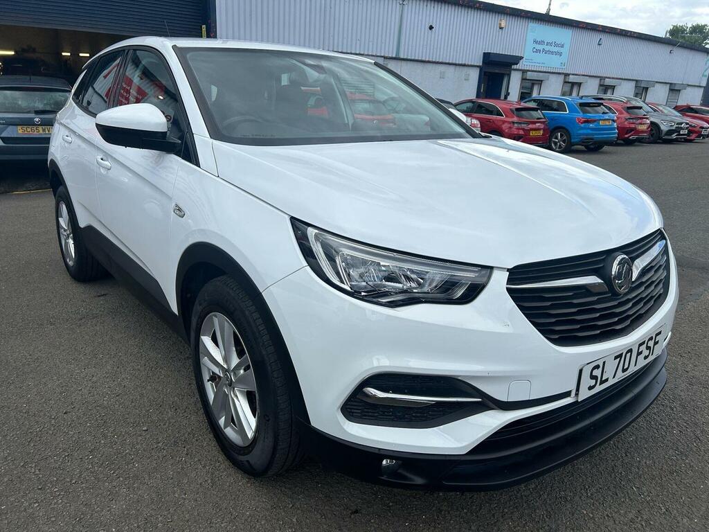 Vauxhall Grandland X Suv 1.2 Turbo Se Euro 6 Ss 202070 White #2