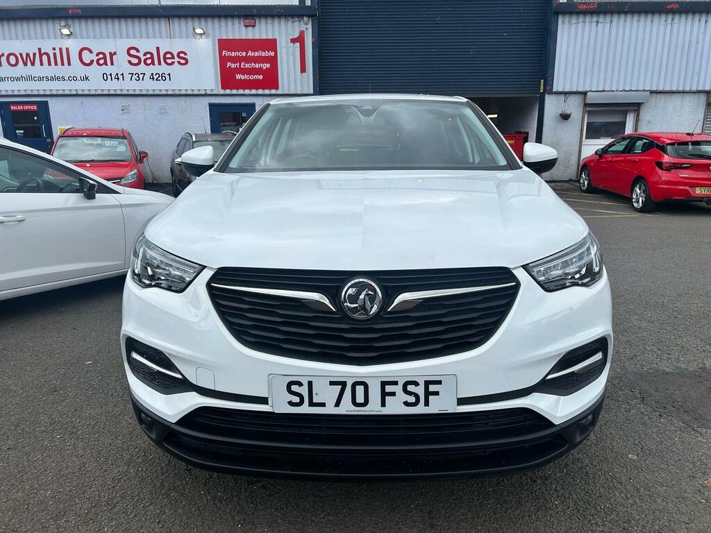Vauxhall Grandland X Suv 1.2 Turbo Se Euro 6 Ss 202070 White #4
