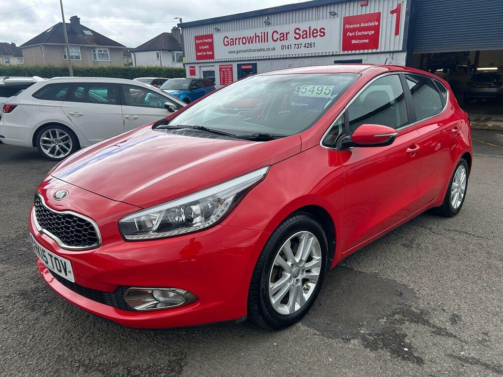 Kia Ceed Hatchback 1.6 Crdi Ecodynamics 2 Euro 5 Ss Red