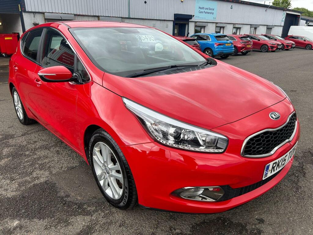Kia Ceed Hatchback 1.6 Crdi Ecodynamics 2 Euro 5 Ss RK15TOV Red #2