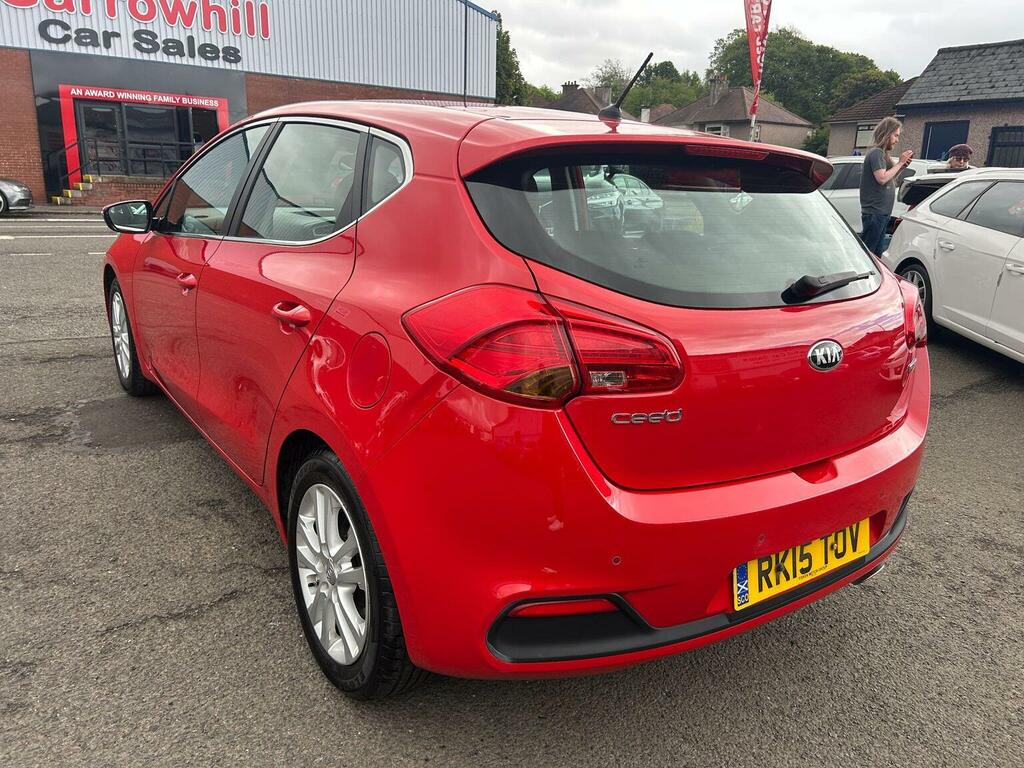 Kia Ceed Hatchback 1.6 Crdi Ecodynamics 2 Euro 5 Ss RK15TOV Red #5