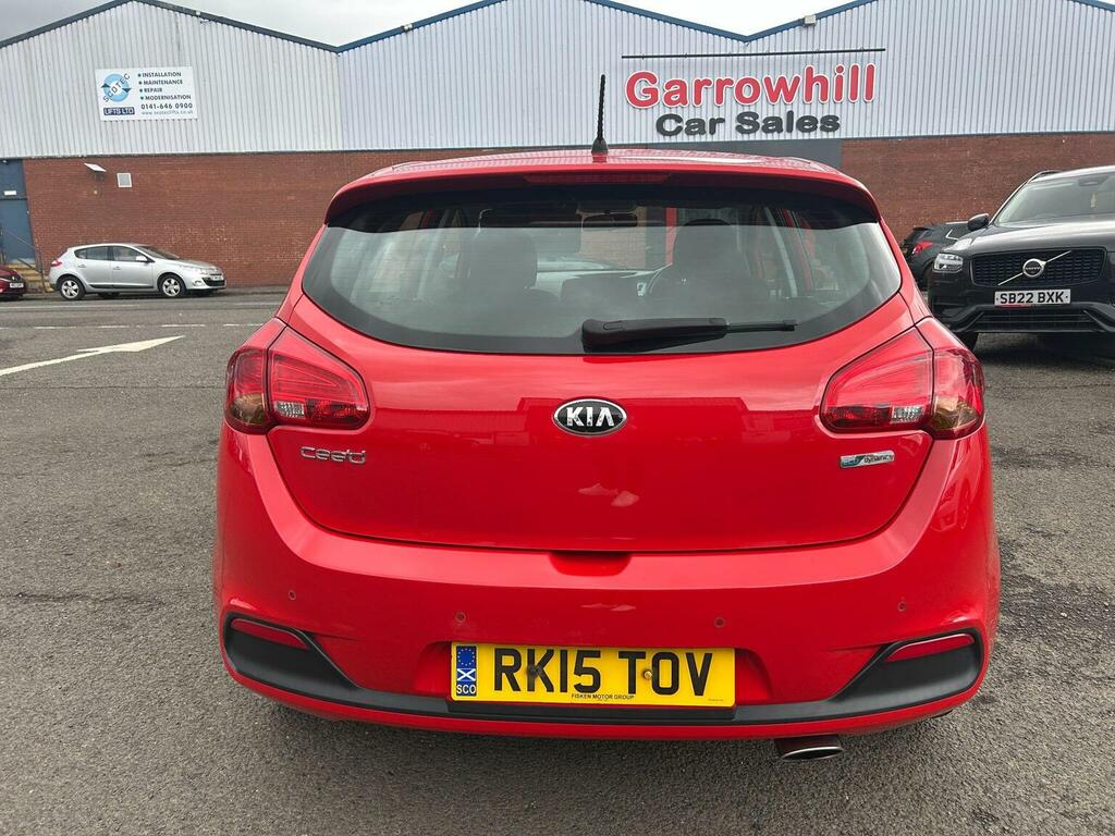 Kia Ceed Hatchback 1.6 Crdi Ecodynamics 2 Euro 5 Ss RK15TOV Red #4