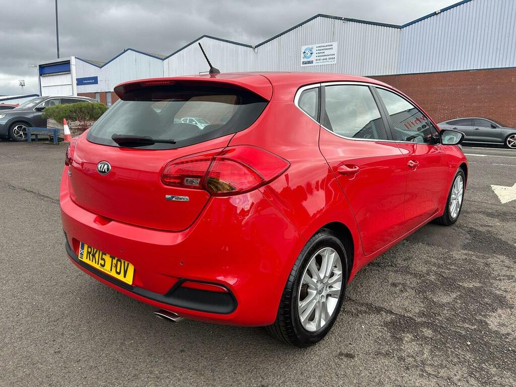 Kia Ceed Hatchback 1.6 Crdi Ecodynamics 2 Euro 5 Ss RK15TOV Red #3