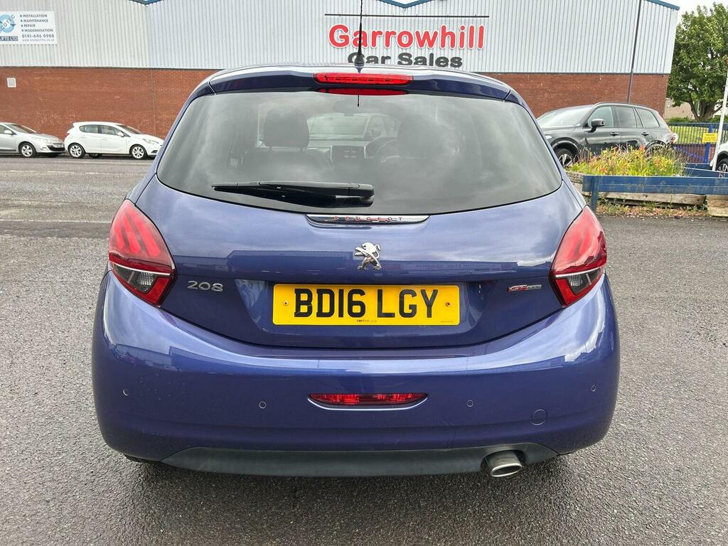 Peugeot 208 Hatchback 1.2 Puretech Gt Line Euro 6 Ss 2 Blue #5