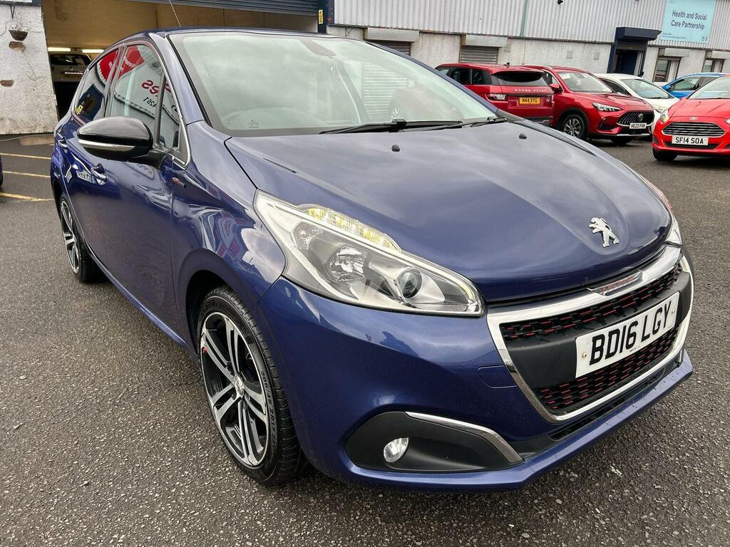 Peugeot 208 Hatchback 1.2 Puretech Gt Line Euro 6 Ss 2 Blue #2