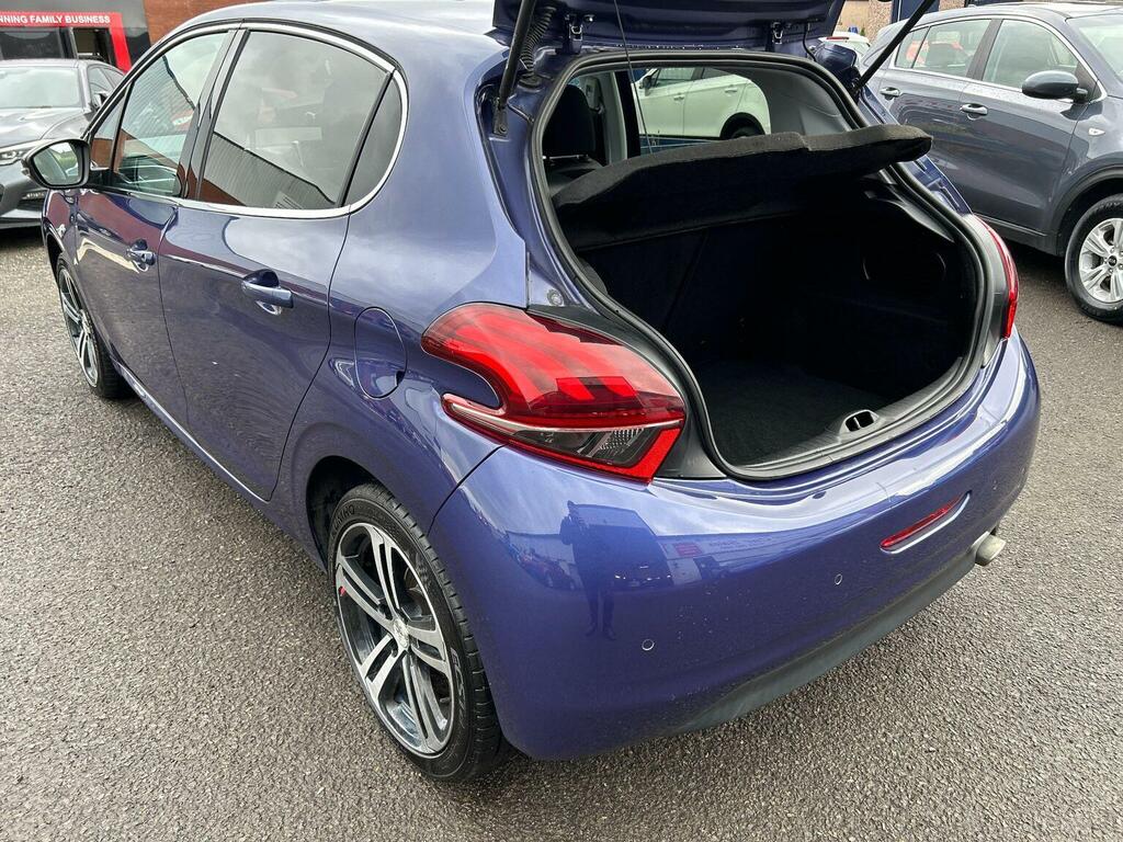 Peugeot 208 Hatchback 1.2 Puretech Gt Line Euro 6 Ss 2 Blue #6