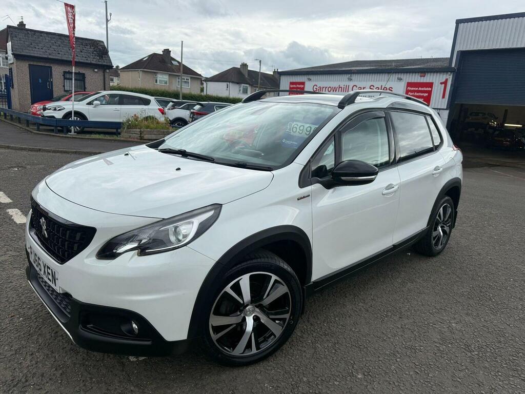 Peugeot 2008 Suv 1.2 Puretech Gt Line Euro 6 Ss 201766 White