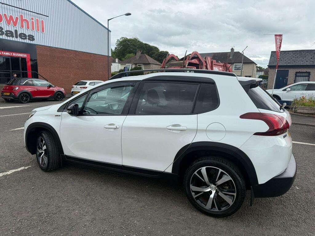 Peugeot 2008 Suv 1.2 Puretech Gt Line Euro 6 Ss 201766 PJ66XEN White #2