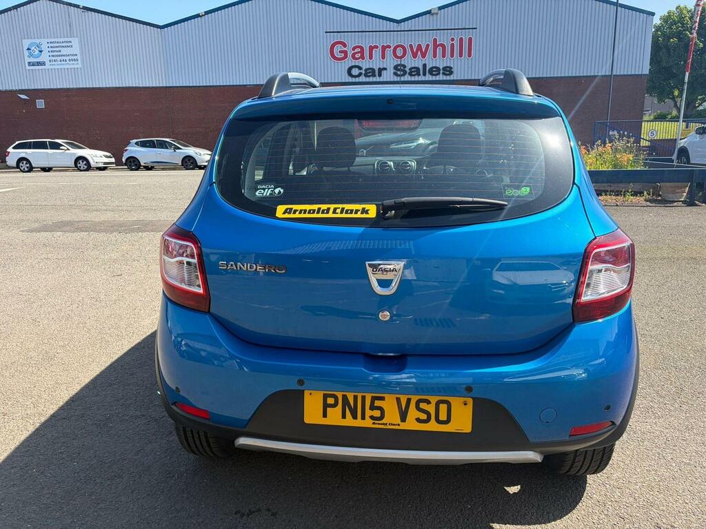 Dacia Sandero Stepway Hatchback 0.9 Tce Laureate Euro 5 201515 PN15VSO Blue #6