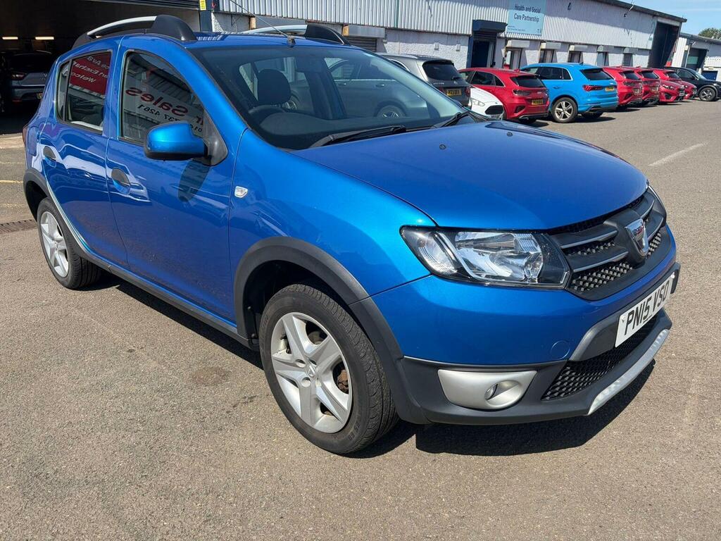 Dacia Sandero Stepway Hatchback 0.9 Tce Laureate Euro 5 201515 PN15VSO Blue #2