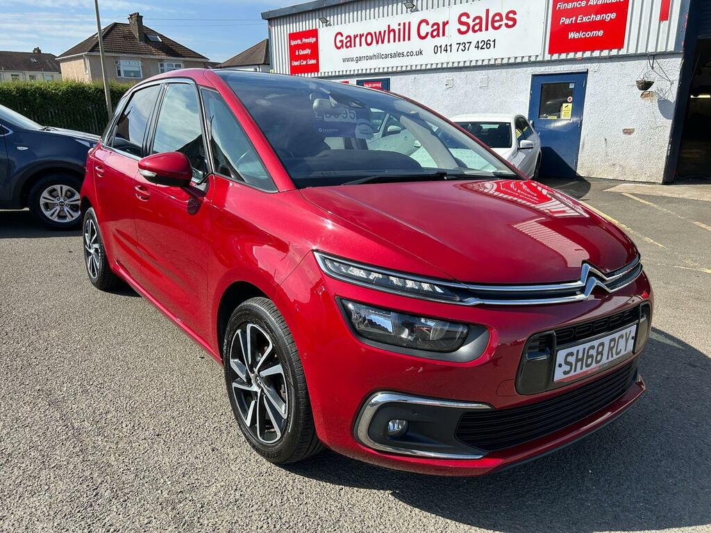 Citroen C4 SpaceTourer Mpv 1.5 Bluehdi Flair Euro 6 Ss 201868 Red #2