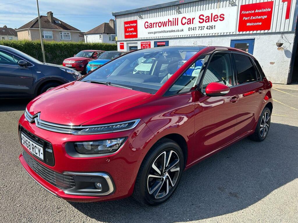 Citroen C4 SpaceTourer Mpv 1.5 Bluehdi Flair Euro 6 Ss 201868 Red