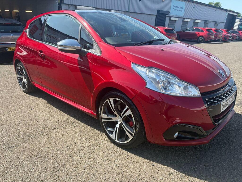 Peugeot 208 Hatchback 1.6 Thp Gti Prestige Euro 6 Ss 2 SH67UCD Red #2