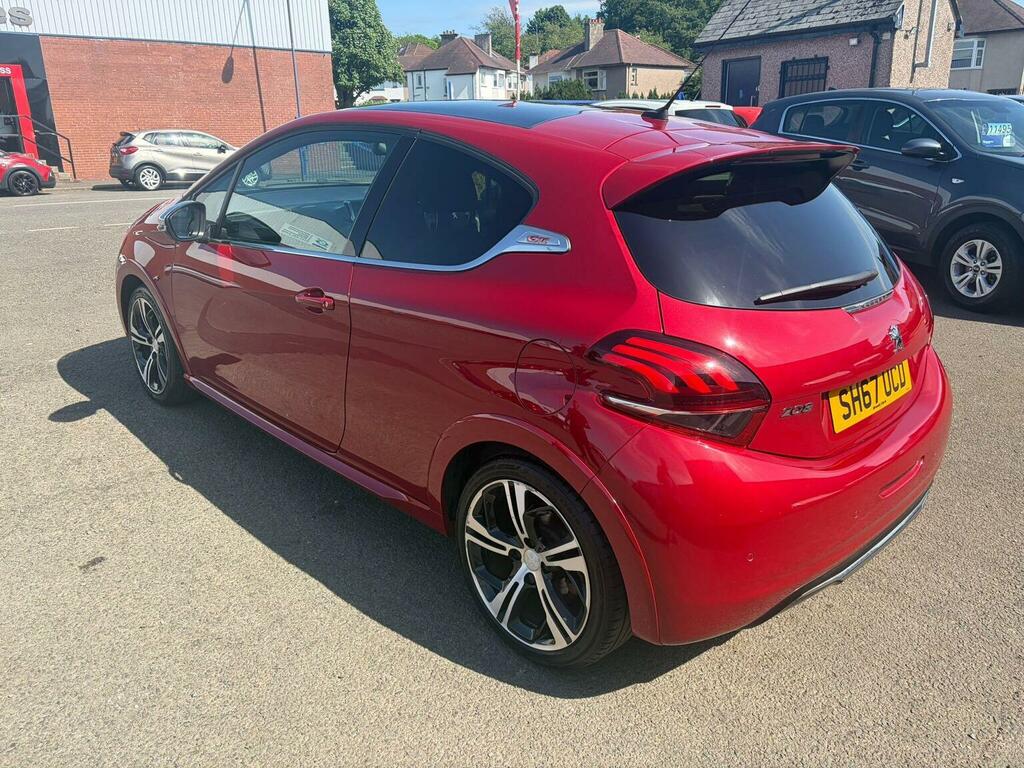 Peugeot 208 Hatchback 1.6 Thp Gti Prestige Euro 6 Ss 2 SH67UCD Red #3