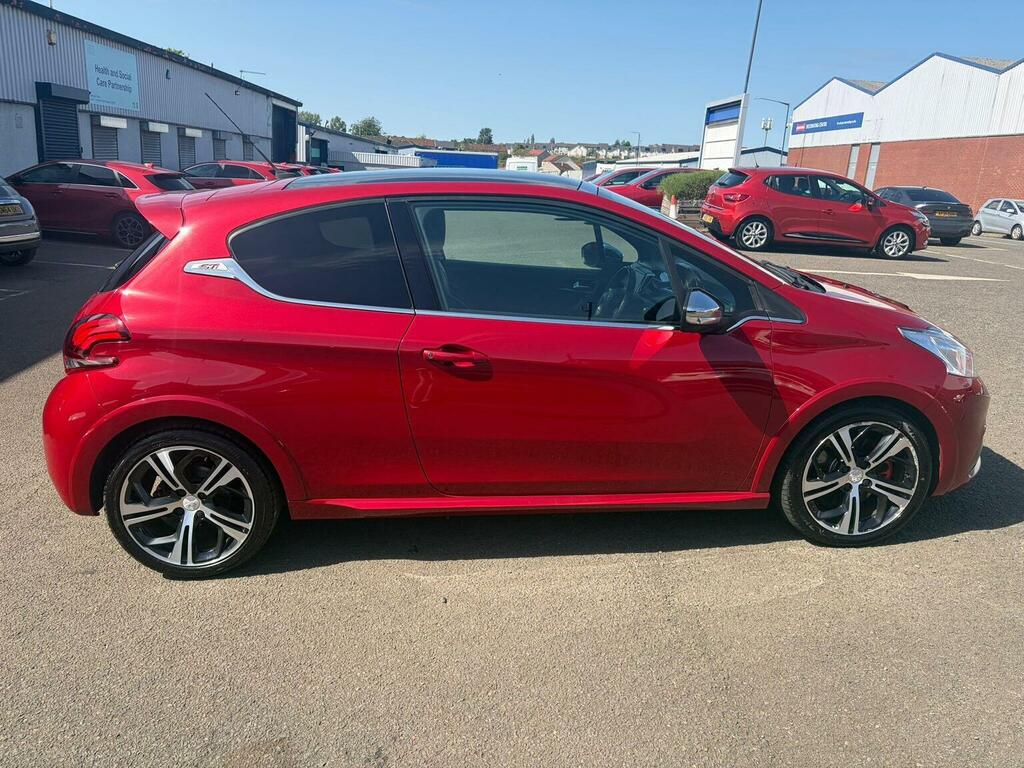 Peugeot 208 Hatchback 1.6 Thp Gti Prestige Euro 6 Ss 2 SH67UCD Red #5
