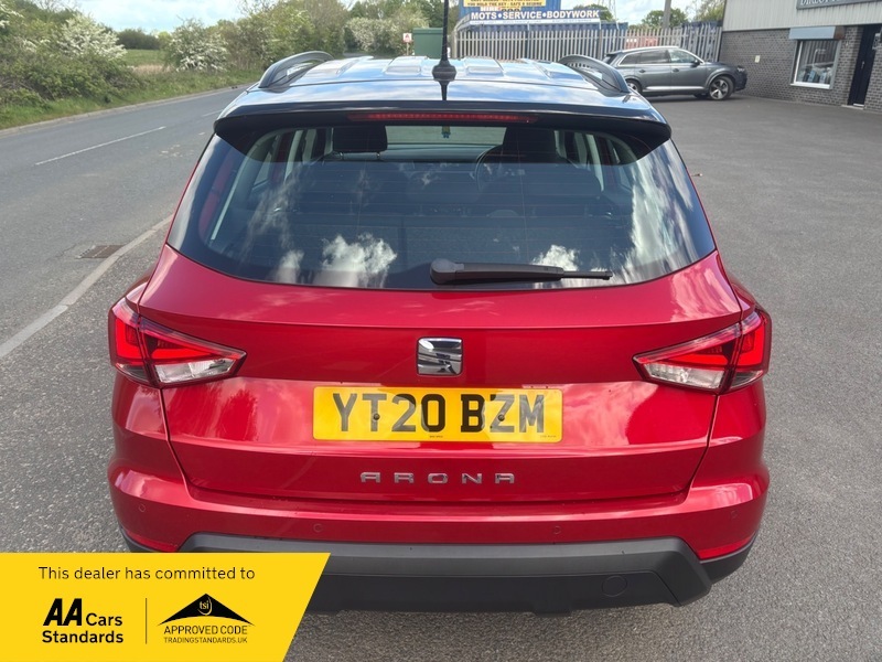 Seat Arona 1.0 Tsi Se YT20BZM Red #6