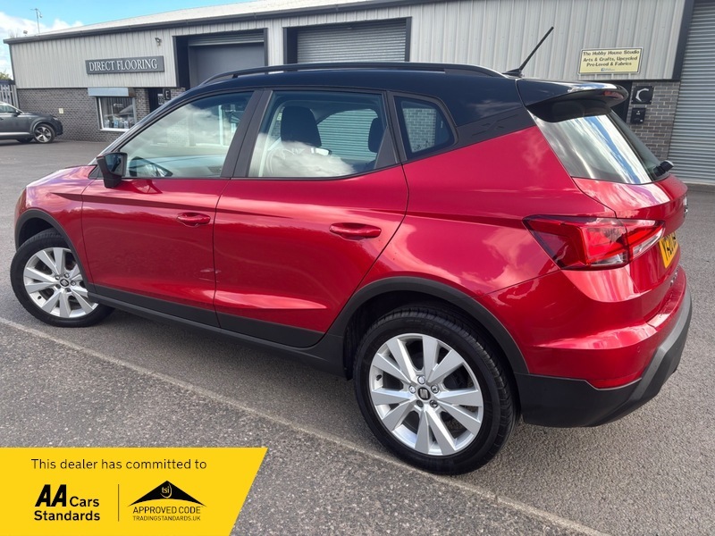 Seat Arona 1.0 Tsi Se YT20BZM Red #4